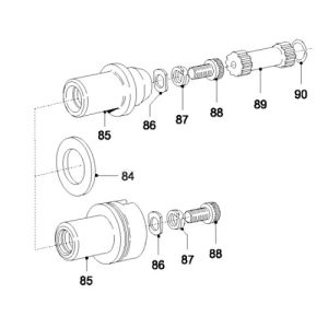 Lucas CAV DPA drive hub 7123-549 - Diesel Injection Pumps