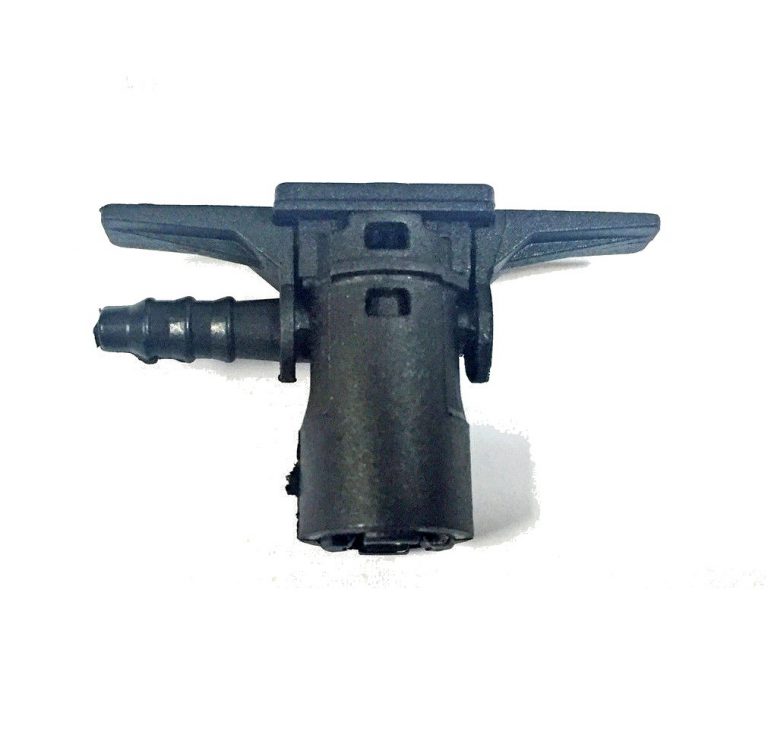 Leak off / spill rail 1 way straight connector for BOSCH common rail