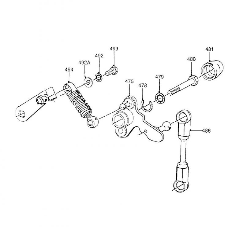 Lucas CAV DPS tension rod linkage Diesel Injection Pumps