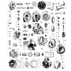 Lift pump diaphragms for CAV DFP3 pumps - Diesel Injection Pumps