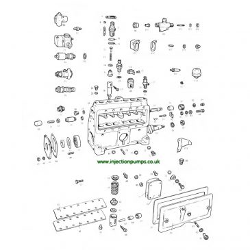 Exploded diagrams - Diesel Injection Pumps