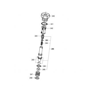 Lucas Delphi DP200 transfer pressure adjuster piston retainer - Diesel ...