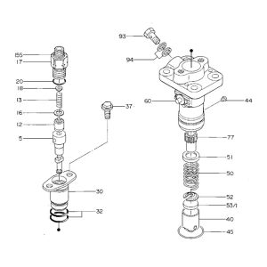 Bosch PFR1K, PFR2K and PFR3K lower spring seat 1410122017 - Diesel ...