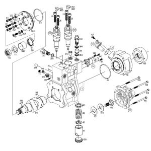 Bosch CPN O ring 2260210310 – Diesel Injection Pumps