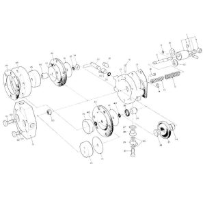 Lift pump gasket for Simms CAV PPS pumps 23927 - Diesel Injection Pumps